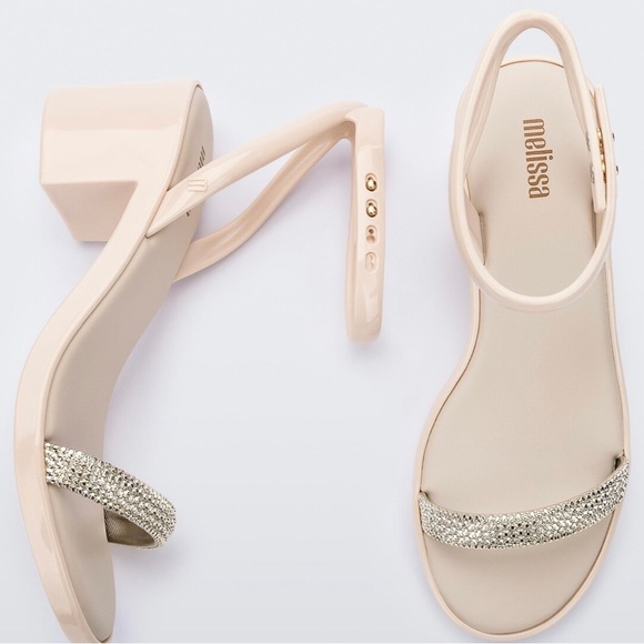 Melissa Shiny Heel sandal NWT - Picture 3 of 3